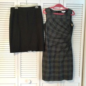 Calvin Klein dress and shirt